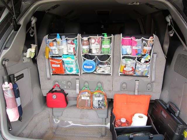 Shoe organizers can transform your trunk into a command ...