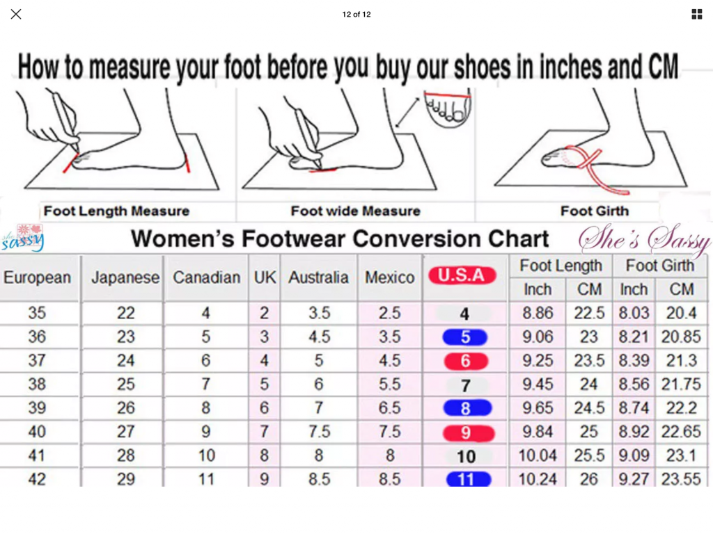 How Do You Know Your Shoe Size - LoveShoesClub.com