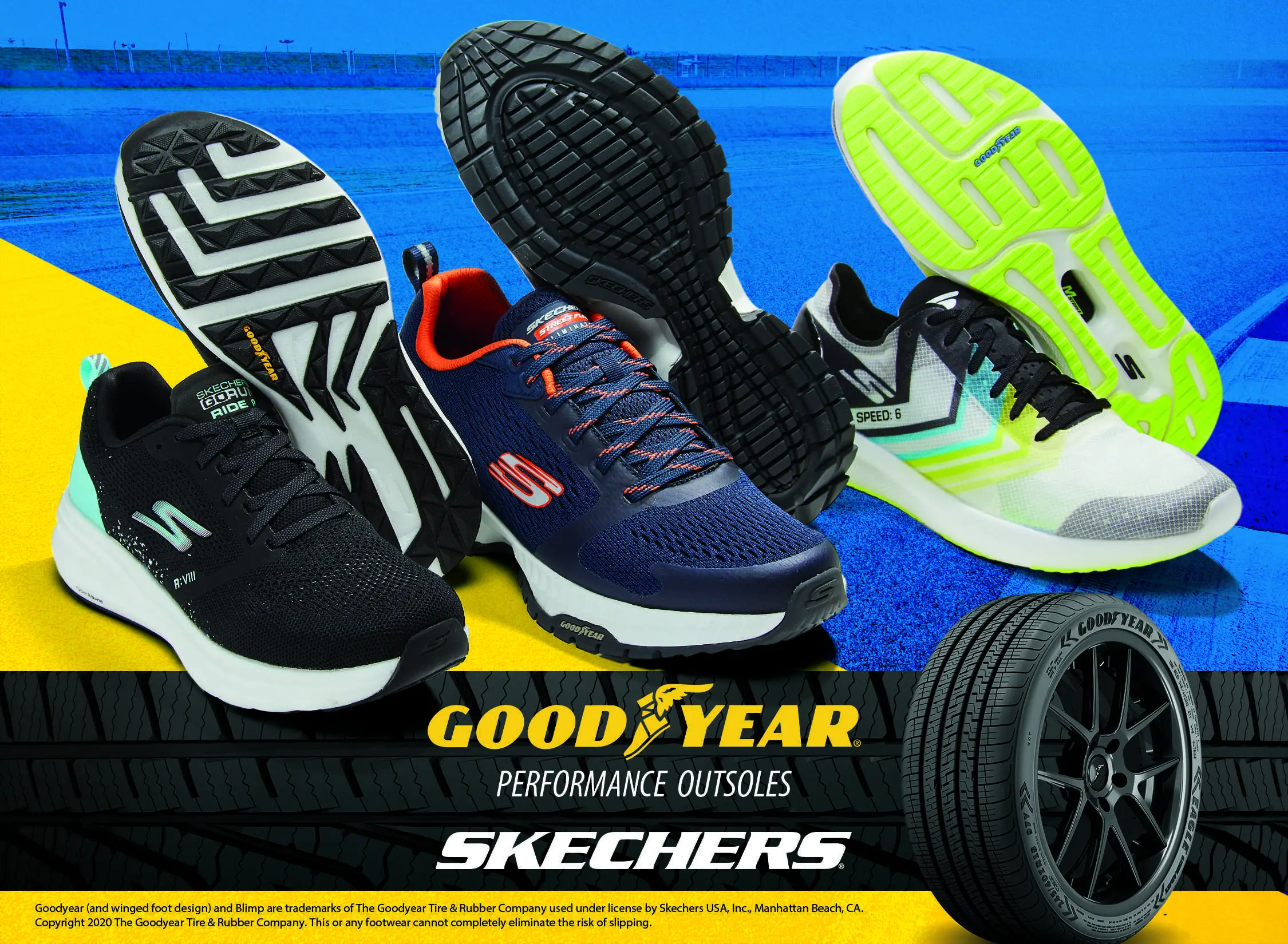 Skechers Rolls Out Collab with Goodyear
