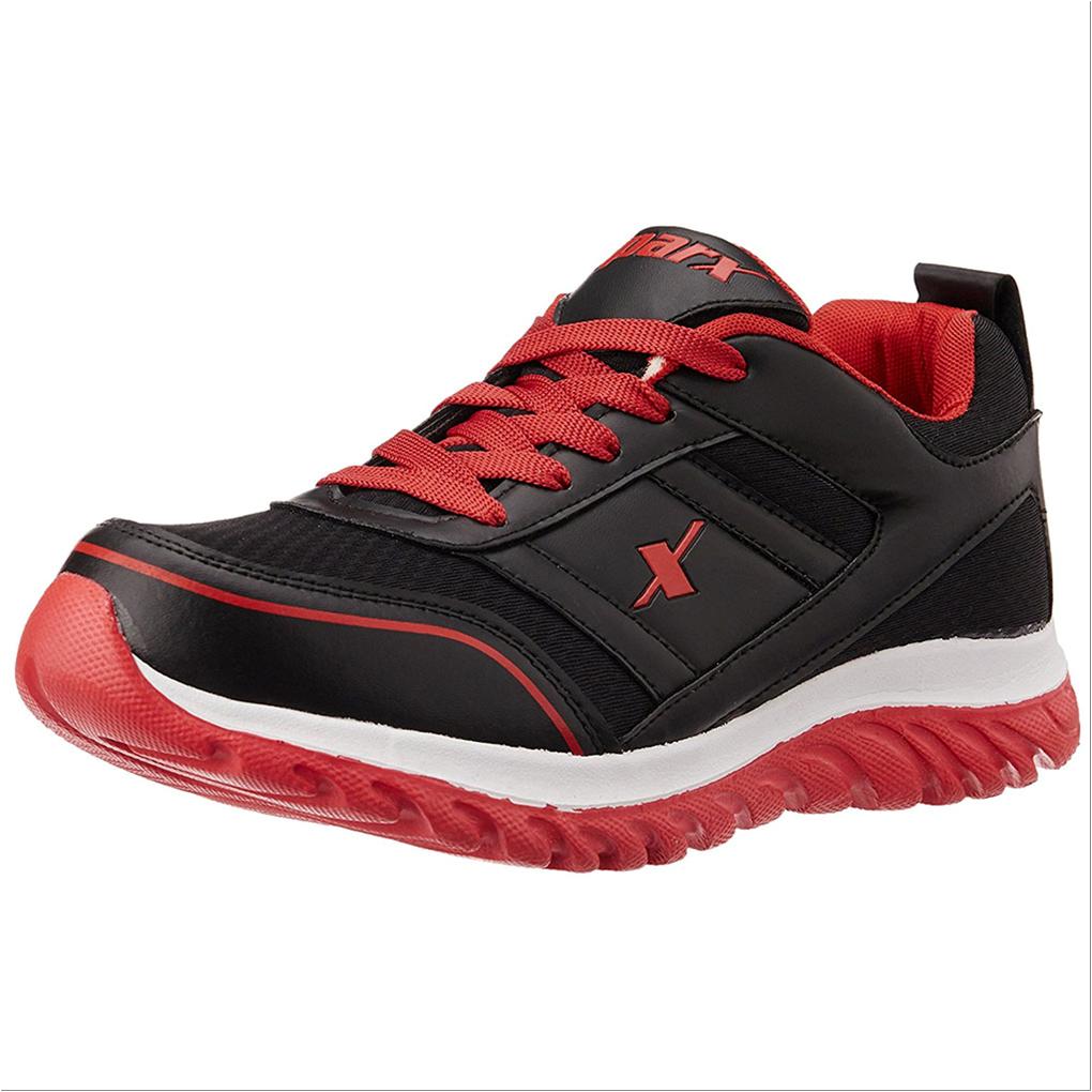 Sparx Running Shoes Black and Red