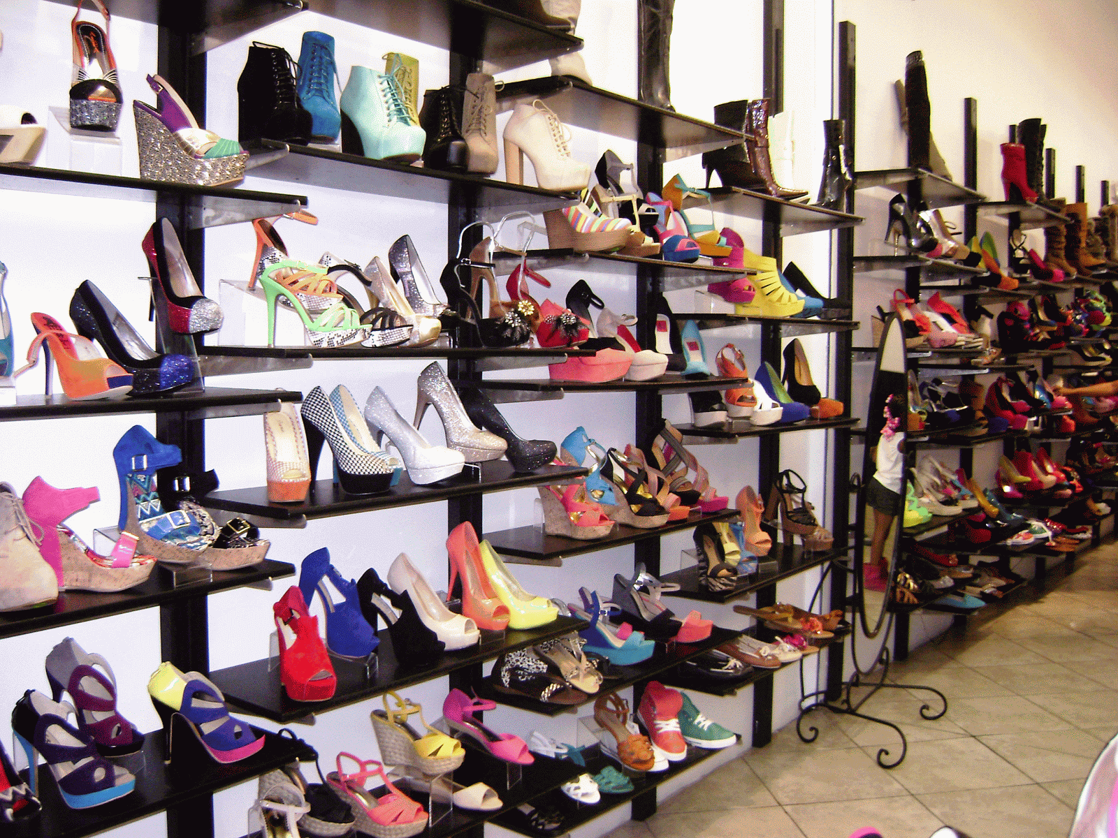 The Santee Alley: They joy of shoe shopping at Bliss Shoe ...