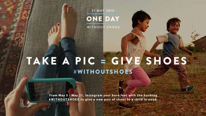 The Toms/Instagram promotion simply requires users to post ...