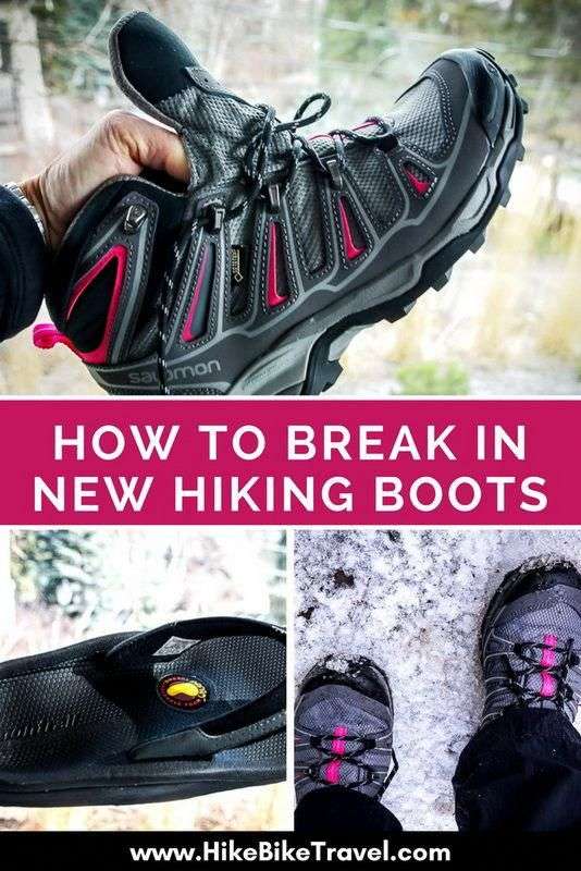 Tips on how to break in new hiking boots #Hiking