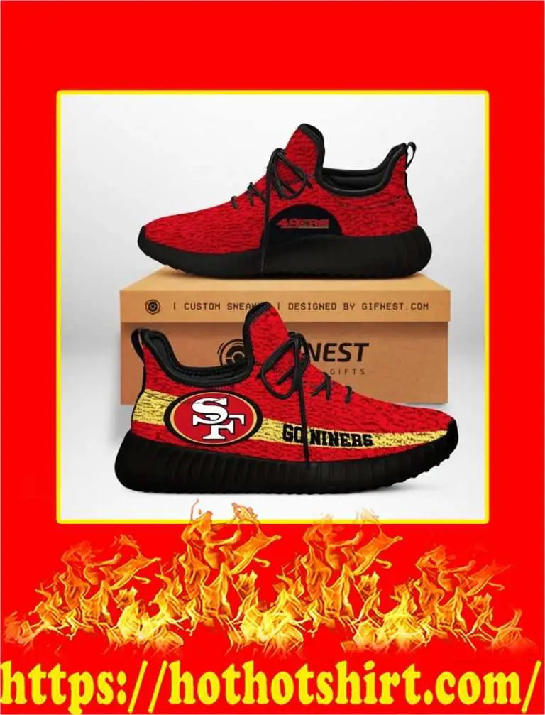 BEST PRICE: Go Niners San Francisco 49ers NFL Yeezy Sneaker