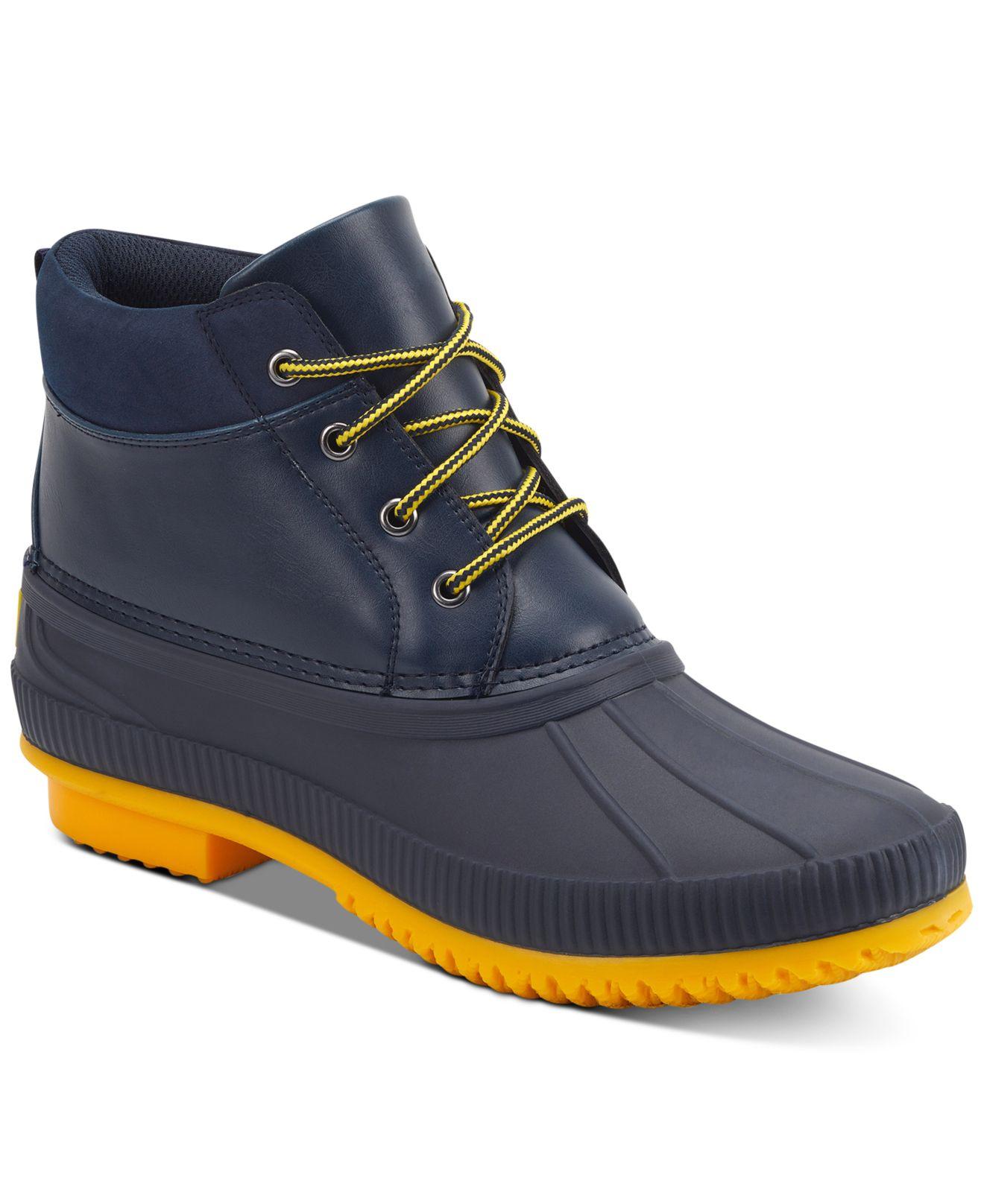 Tommy Hilfiger Synthetic Celcius Duck Boots in Navy Yellow (Blue) for ...