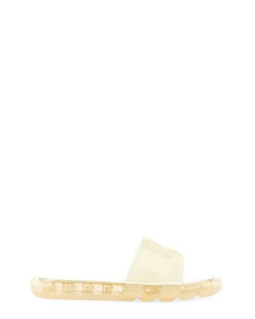 Tory Burch Bubble Jelly Sandal in White