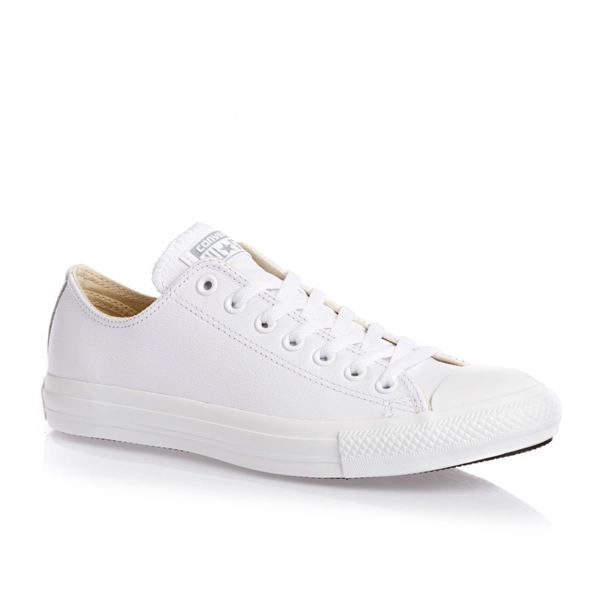 White leather converse