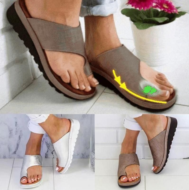 Woman Comfy Toe Correcting Sandals