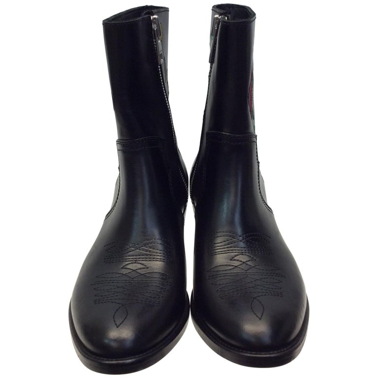 Zadig and Voltaire Leather Skeleton Boots For Sale at 1stdibs