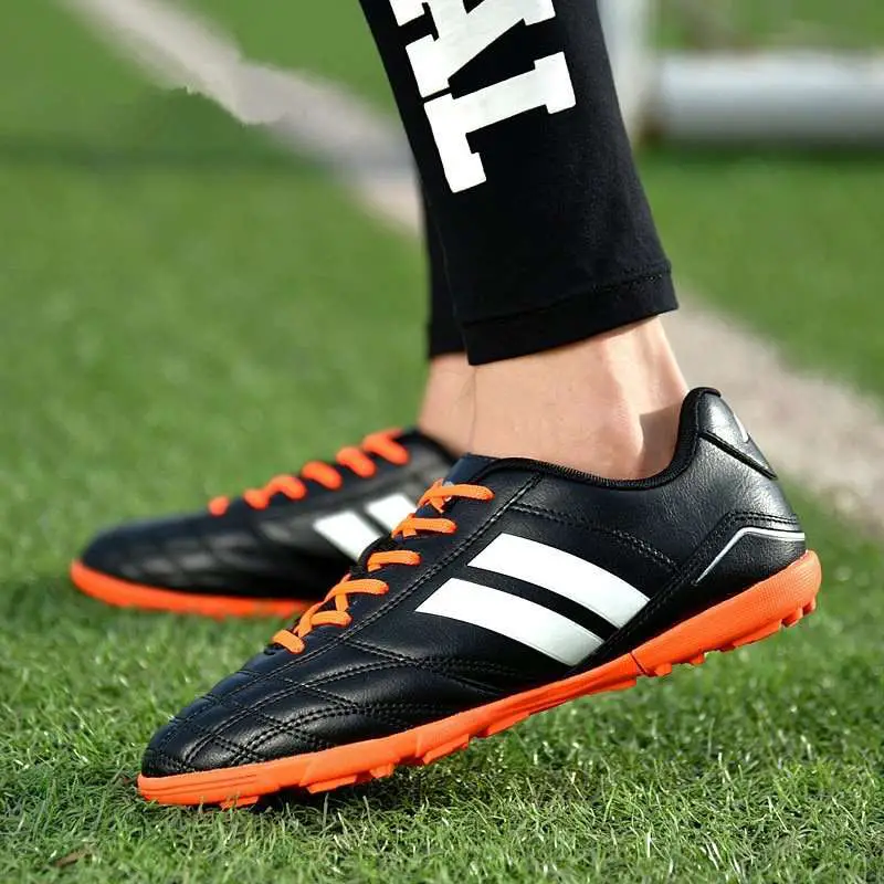 ZHENZU Indoor TF Men Turf Soccer Shoes Sleats futzalki ...